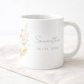 Bride to Be Wildflower Garden Personalized  Koffiemok