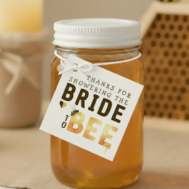 Bride to Bee Bumblebee Thank You Bridal Shower Bedankjes Labels