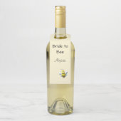Bride to Bee Custom with Bumblebee Flessenhanger (Op fles)