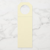 Bride to Bee Custom with Bumblebee Flessenhanger (Achterkant)