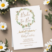 Bride to Bee Daisy bruidsdouche uitnodiging