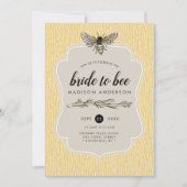 Bride to bee rustic Elegant  Vrijgezellenfeest Kaart (Voorkant)