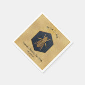 Bride to Bee Vrijgezellenfeest Honingbij Honingraa Servet (Hoek)