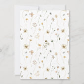 Bride to Bee Vrijgezellenfeest - Schattigee Bijenf Kaart (Achterkant)