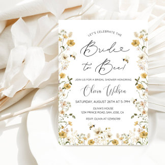 Bride to Bee Vrijgezellenfeest - Schattigee Bijenf Kaart