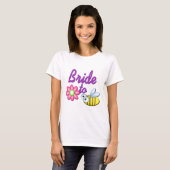 Bride tot bijen/vun ventilator t-shirt (Voorkant volledig)