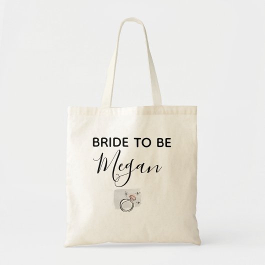 Bride Tote Bag (Voorkant)