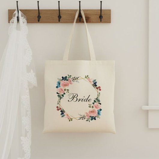 Bride Tote Bag/ Bride Gift/ Bride Tote Gifts Bag