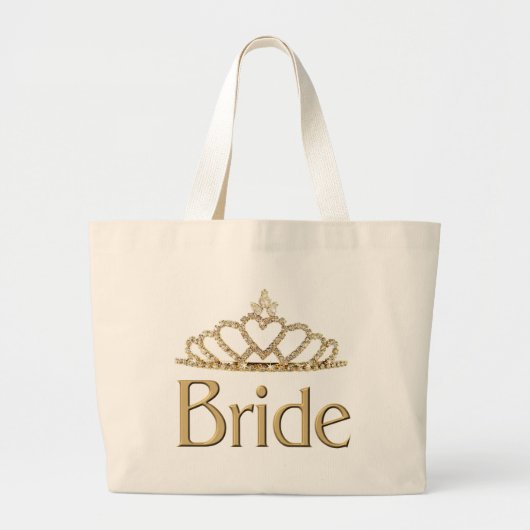 Bride totebag grote tote bag (Voorkant)