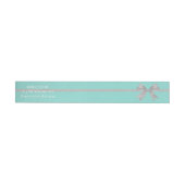 BRIDE Touch Silver Envelope Wrap rond het etiket (Individueel)