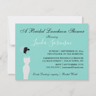 Bride touch van Silver Bridal Luncheon Tea Party