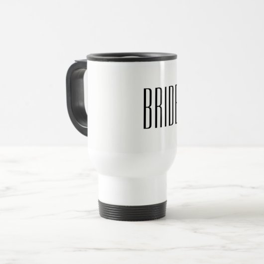 Bride Travel Mug Reisbeker (Voorkant links)