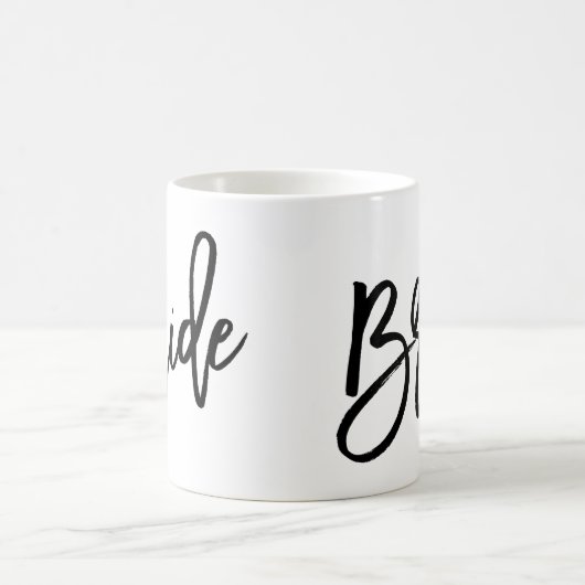 Bride Trendy Lettering Koffiemok (Center)