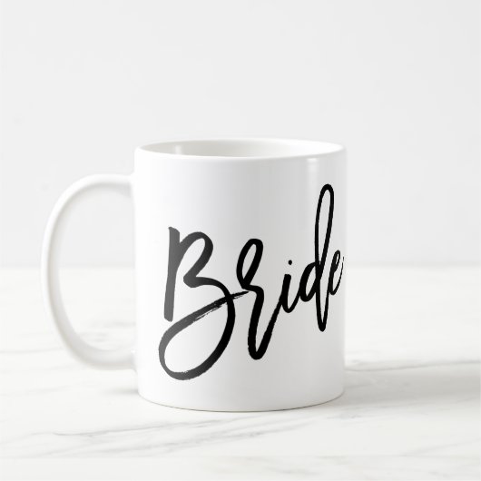 Bride Trendy Lettering Koffiemok (Links)