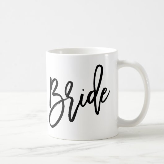 Bride Trendy Lettering Koffiemok (Rechts)