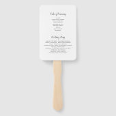 Bride Tribe | Aangepaste naam bruiloft Handwaaier (Achterkant)