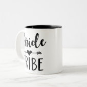 Bride Tribe Bachelorette Coffee Mok (Voorkant links)