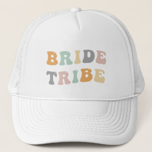 Bride Tribe Bachelorette Party 90s Classic Theme Trucker Pet