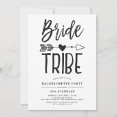 Bride Tribe | Bachelorette Party Kaart (Voorkant)