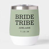 Bride Tribe Bridal Party Sage Green (Voorkant)