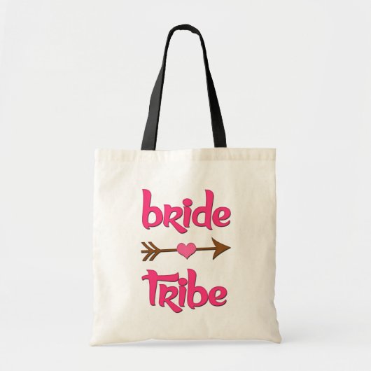 Bride Tribe Bridesmaid, canvas tas vrouwen (Voorkant)