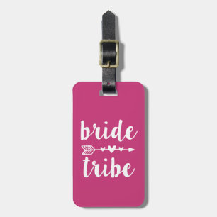 Bride Tribe Bridesmaid women's bagagelabel