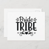 Bride tribe briefkaart (Voorkant / Achterkant)