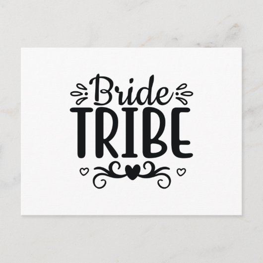 Bride tribe briefkaart (Voorkant)