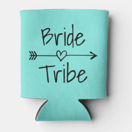 Bride Tribe bruiloft turkooise koelboxxen Blikjeskoeler