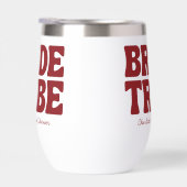 Bride Tribe Burgundy Bridal Shower (Rechts)