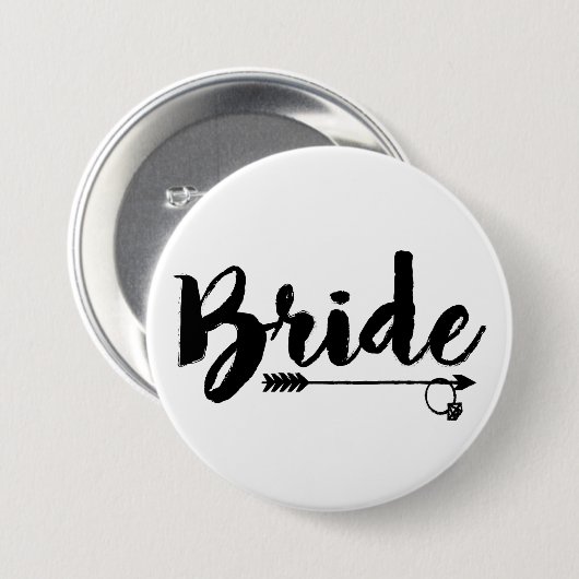 Bride Tribe Button voor Bride (Voorkant /achterkant)