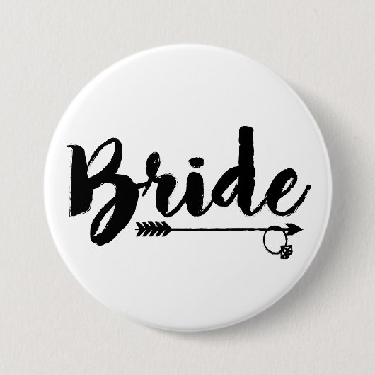 Bride Tribe Button voor Bride (Voorkant)