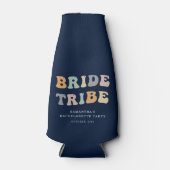 Bride Tribe Custom Bachelorette Party Klassieke 90 Flesjeskoeler (Voorkant)