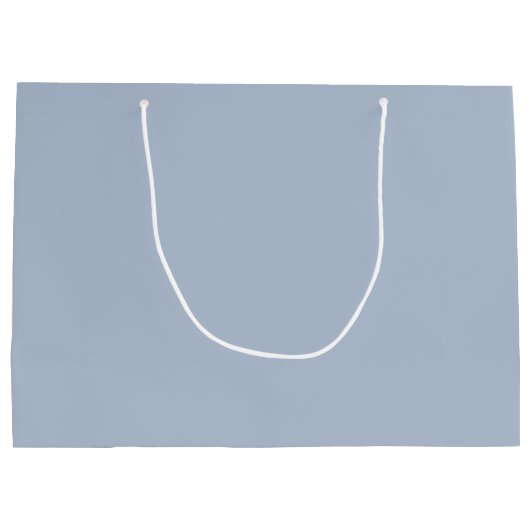 Bride Tribe Dusty Blue Custom Wedding Groot Cadeauzakje (Achterkant)