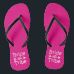 Bride Tribe grappige bridesmaids teenslippers<br><div class="desc">Bride Tribe grappige bridesmaids teenslippers</div>