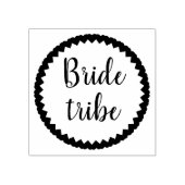 Bride Tribe Heart Rubberstempel (Afrduk)