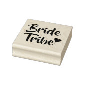 Bride Tribe Heart Rubberstempel (Stempel)