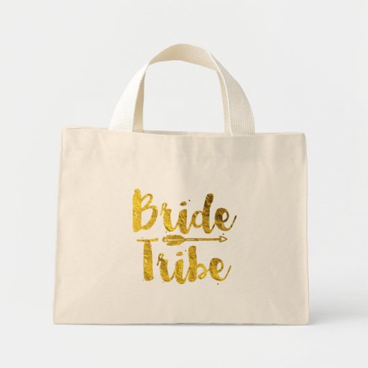 Bride Tribe Mini Tote Bag (Voorkant)
