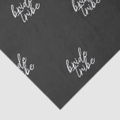 Bride Tribe | Moderne Bruidsborrel Tissuepapier (Detail)