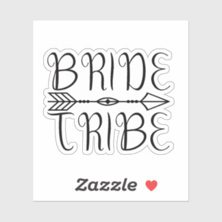 Bride Tribe nieuw Sticker