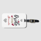 Bride Tribe Persoonlijk Bagagelabel (Voorkant (horizontaal))