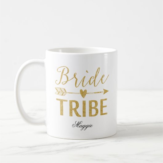 Bride Tribe Persoonlijk Koffiemok (Links)