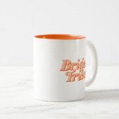 Bride Tribe Retro 70s Mok huwelijksbruidsschat (Voorkant rechts)