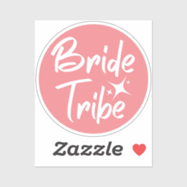 Bride Tribe Roos Bachelorette Sticker
