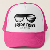Bride Tribe roze aangepast roze bachelorette Trucker Pet (Voorkant)