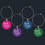 Bride Tribe Script Colorful Wijnglashanger<br><div class="desc"></div>