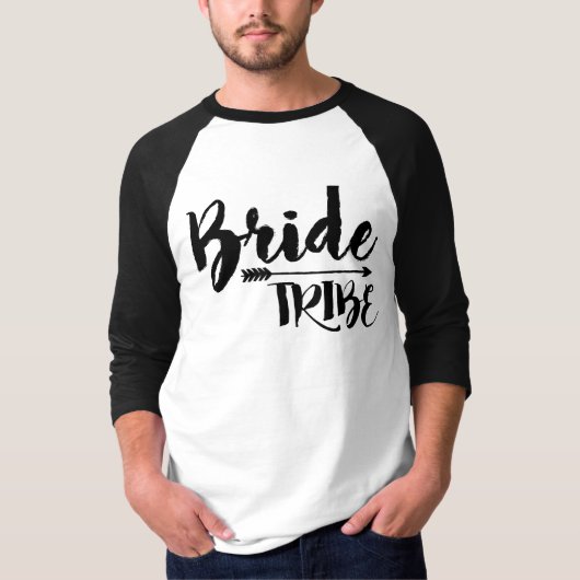 Bride Tribe Shirt - Mannelijk (Voorkant)