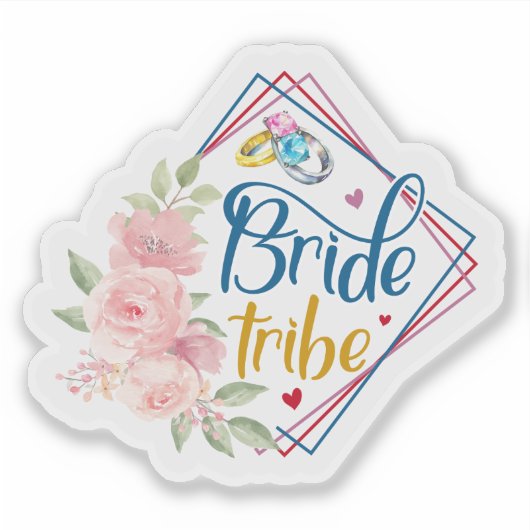 Bride Tribe Sticker (Voorkant)