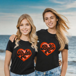 Bride Tribe T-Shirt Bachelorette Retro Bride T-shi