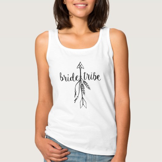 Bride-tribe-tank Tanktop (Voorkant)